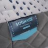 Detalj etikete sa logotipom Sognare na dušeku