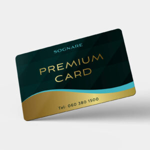 Sognare Premium Card sa prednje strane