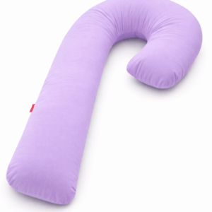 Ljubičasta jastučnica za Lecca jastuk u zakrivljenom obliku