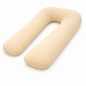 Bež jastučnica za NIDO jastuk u obliku slova U